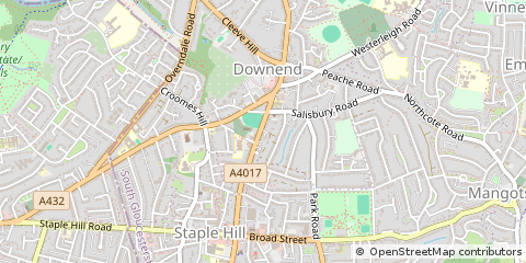 Map of Bristol