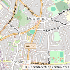 Map of Bristol
