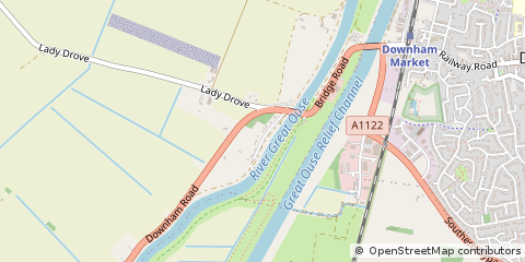 Map of Downham Market