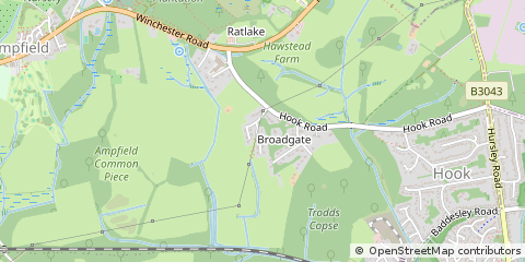 Map of Romsey