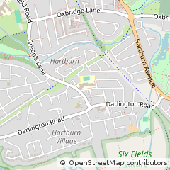 Map of Stockton-on-Tees