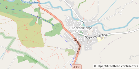 Map of Yelverton