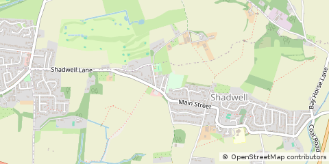Map of Leeds, West Yorkshire