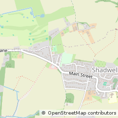 Map of Leeds, West Yorkshire