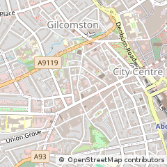 Map of Aberdeen