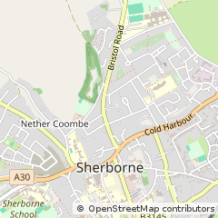 Map of Sherborne