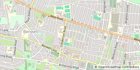 Map of Newcastle Upon Tyne