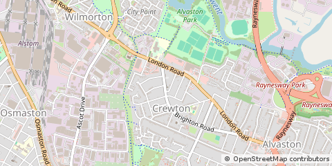 Map of Derby