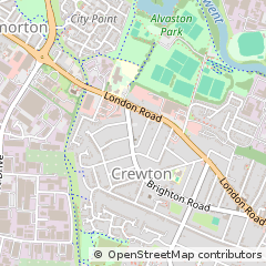 Map of Derby