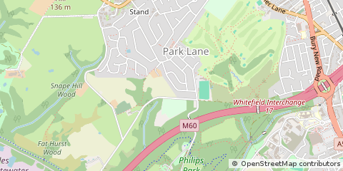 Map of Manchester