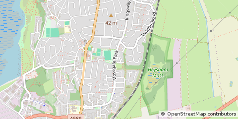 Map of Morecambe