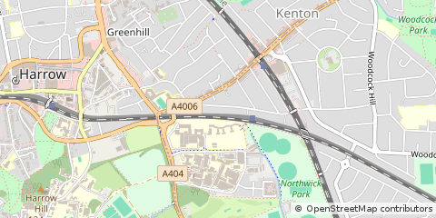 Map of Middlesex