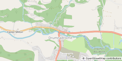 Map of Drumnadrochit