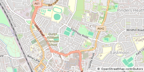 Map of Wakefield