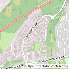 Map of Wimborne