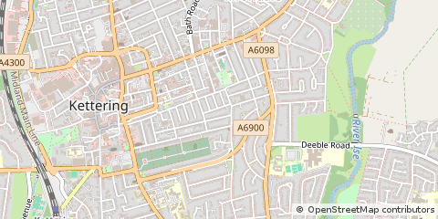 Map of Kettering