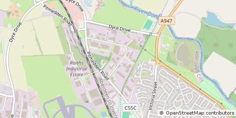 Map of Aberdeen