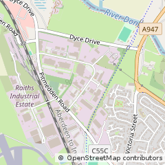 Map of Aberdeen