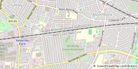 Map of Birmingham