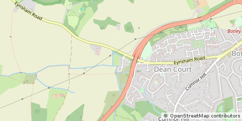 Map of Oxford, Oxfordshire
