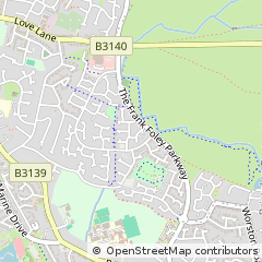 Map of Burnham-on-SEA