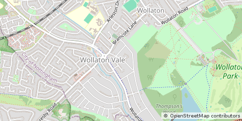 Map of Nottingham