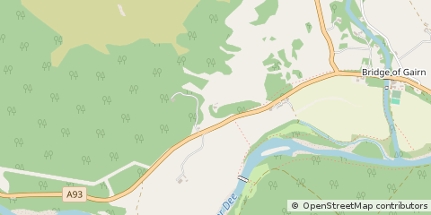 Map of Aberdeenshire