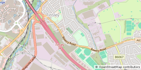 Map of Sheffield