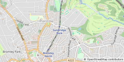 Map of Bromley
