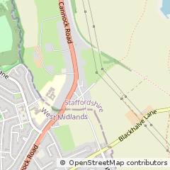 Map of South Staffordshire