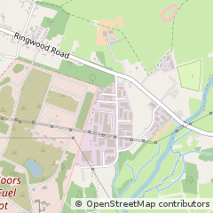 Map of Wimborne, Dorset