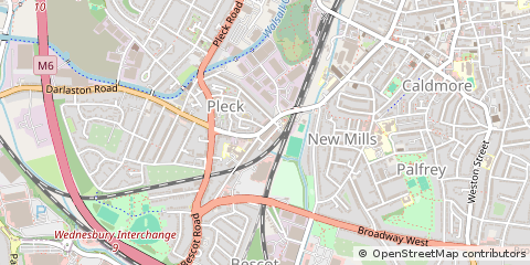Map of West Midlands