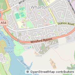 Map of Winsford