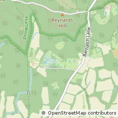 Map of Cranleigh, Surrey