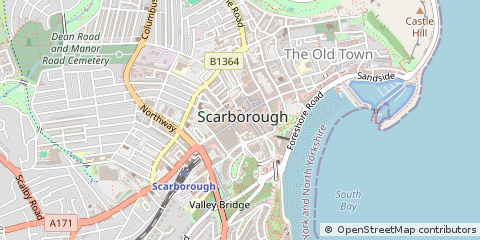 Map of Scarborough