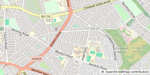 Map of Liverpool