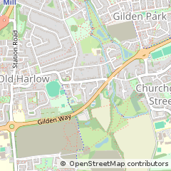 Map of Harlow
