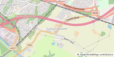 Map of Runcorn