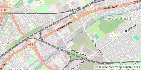 Map of Manchester