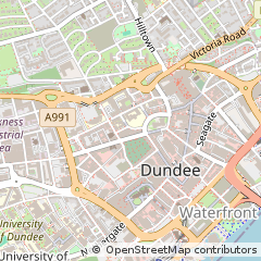 Map of Dundee