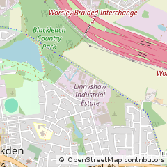 Map of Manchester