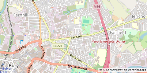 Map of Bury