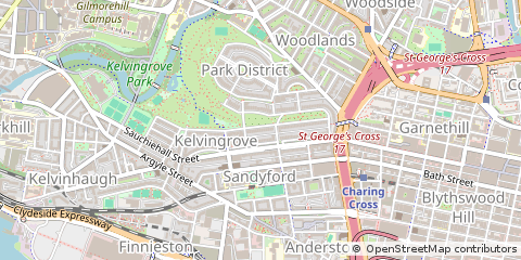 Map of Glasgow