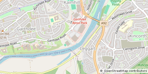 Map of Aberdeen