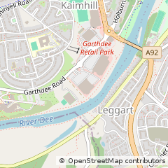 Map of Aberdeen