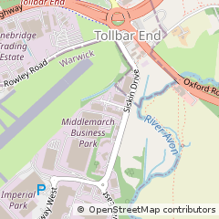 Map of Coventry, West Midlands
