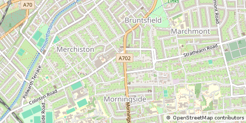Map of Edinburgh