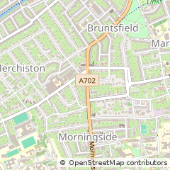 Map of Edinburgh