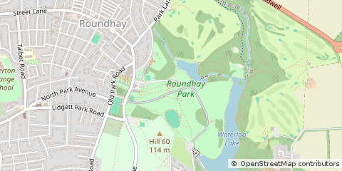 Map of Leeds