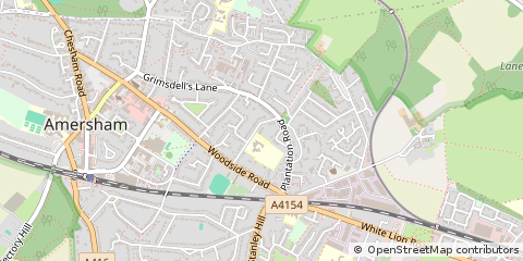 Map of Amersham